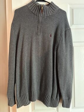 Ralph Lauren Quarter Zip Sweater